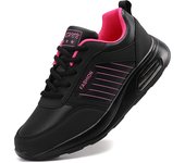 Sports shoes with women's air chambers, informal running shoes, soft soles for gyms, parties