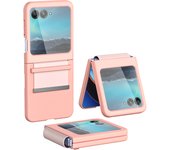 For Motorola Razr 40 Ultra Moto Razr Plus Razr4 Case Retractable Belt Soft Hinge Protective Cover