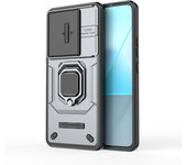 For Xiaomi Redmi Note 13 Pro 5G Case Slide Camera Phone Case Xiaomi Redmi Note 13 Pro 5G Armor PC Shockproof Metal Stand Cover