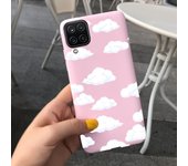 For Samsung A12 Case Samsung Galaxy A13 5G Phone Cases Liquid Silicone Pattern Back Cover For Samsung Galaxy A12 A13 A136U Funda