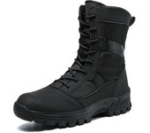 Men Military Boots Quality Special Force Tactical Desert Combat Ankle Boats Army Work Shoes Leather Waterproof Snow Boots
