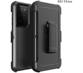 3 IN 1 Heavy Duty Armor Shockproof + Belt Clip Case For Samsung Galaxy S23 S22 S24 ULTRA S10 PLUS Note 20 10 Cover