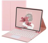 Touchpad Keyboard for Samsung Galaxy Tab S9 FE SM-X510 X516B 10.9 inch Stand Case with Pencil Slot Holder Spanish Keyboard