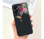 Women Fashion Back Capa For ITEL P40 ItelP40 P40+ P40 Plus Phone Case Soft Liquid Silicone Bumper Para Flower Butterfly Fundas