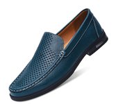 Mocasines sin cordones para hombre de primavera y verano, zapatos casuales de cuero para hombre novedad