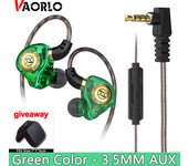 9D Super Bass In Ear Dynamic Wired Earphones Hifi Surround Stereo earbuds With Mic Noise Cancelling Music For Samsung Android