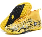 Zapatos de fútbol de caña alta para hombre, botas de fútbol para adolescentes, césped