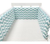 Protector de cuna Chichonera Para Bebé, Barrera envolvent Para Cama Infantil, asiento Para recién nacido, CUNA trenzada