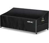 AWNIC Funda Sofa Exterior Impermeable 3 Plazas Funda de Muebles de Jardín Impermeable Resistente a los Rayos UV y al Desgarro Cubre Sofa 420D Polyestere Funda Sillon Terraza 220x85x61/71cm
