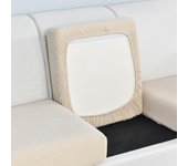 cushion jacquard washable elastic cover, sofa polar lining protector, 1/2/3/4 seats, 1 unit