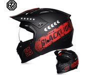 Casco integral moto mujer aire libre hombre MX Carreras de Locomotora movimiento