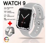 Smart Watch 9 Mini Women Ultra Series 9 NFC Smartwatch Men Bluetooth Call Waterproof Wireless Charging 1.75 inch Screen For IOS Watch 9