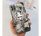 For Motorola Moto G9 Power Case Moto G9 Play Silicone Soft Cover Fashion Flower Painted Matte Case For MotoG9 Power TPU Fundas