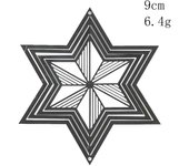 3D wing Spinner Catcher Hanging Decor for Yard Garden Stainless Steel Mirrored Wind Chimes Sculptures Amulet Meditation