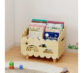 Estanteria Libros Infantil Madera, Libreria Montessori Biblioteca Baul Juguetes Infantil, Mueble Organizador Expositor Libros Infantil, para Dormitorio, Habitación Niños, Sala Juego