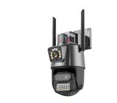 Cámara exterior 360 grados Tarjeta de memoria Familia Wifi inteligente HD Visión nocturna supermercado