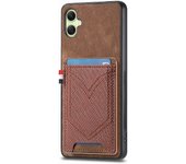 Stylish Jeans Pocket Card Holder Case For Motorola Moto G05 G15 Power G34 G35 G45 G55 G85 Edge 50 Fusion Pro X50 Ultra S50 Neo E15 E20 E30 G Play G Stylus 5G Durable Shockproof Back Cover