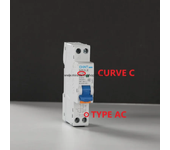 CHINT NB2LE Curve B C Type A AC 1P+N Residual Current Operated Leakage Protection Switch Circuit Breaker RCBO 30MA 10A 16A 20A