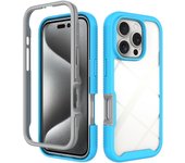 Carcasa De Teléfono Antishock Simple De Color Sólido Para Apple iPhone 13 14 15 16 Mini Pro Plus Max Silicona Tpu Fashion Star