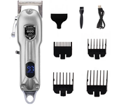 Professional Dog Hair Clipper All Metal Rechargeable Pet Trimmer Cat Shaver Cutting Machine Pets Low Noice Grooming Haircut