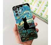 For Samsung A13 4G 5G Phone Case Samsung Galaxy A13 A135F A136B Back Cover Soft TPU Transparent Silicone Bumper Flower Butterfly