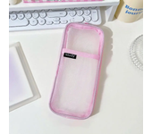 Estuche para lápices de malla transparente Simple, estuche para bolígrafos rectangulares estéticos coreanos resistentes al desgaste, examen de gran capacidad dedicado
