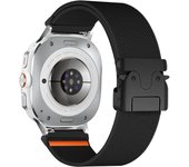 Braided Loop For Samsung Galaxy Watch 7 Ultra Strap 47mm Accessories Sport Nylon Bracelet Correa Galaxy Watch Ultra Band 47mm