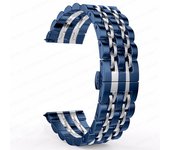 22mm 20mm Band for Samsung Galaxy Watch 3 4 5 45mm Gear S3 46mm 42mm Active2 40 44mm Stainless Steel Strap for Amazift BIP 2 GTR