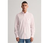 GANT CAMISA GANT REG POPLIN STRIPE ROSA