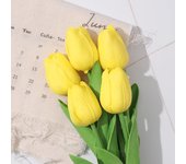 5/10Pcs Tulip Flowers Artificial Tulip Bouquet PE Foam Fake Flower for Wedding Ceremony Decor Home Garden Bouquet Decoration