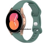 20mm 22mm Slim Silicone Strap for Samsung Galaxy Watch 3/4/5/6 Active 2 Gear S3 Watchband for Huawei Watch GT3 4Pro 2e Wristband