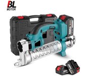 Pistola engrasadora eléctrica inalámbrica para mantenimiento de aceite lubricante de coche, herramienta eléctrica de alta presión para batería Makita de 18v, 10000PSL Pistola eléctrica de mantequilla Sin batería