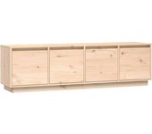 vidaXL Mueble de TV de madera maciza de pino 156x37x45 cm, Mueble de Salon, Mueble TV, Mueble TV salon, Mesa de TV, Mueble tele