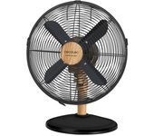 Ventilador de sobremesa Cecotec EnergySilence 600 WoodDesk 40W 4 aspas plata 30 cm
