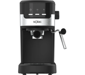 Solac - Cafetera Espresso Taste Slim Basic, Café Cremoso, Aroma Mejorado, Vaporizador Orientable