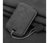 Suede Leather Car Key Case Cover For Renault Duster Captur Clio Logan Megane RS 1 2 3 4 Koleos Scenic Nema Fluence Zoe Accessory