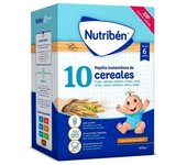 Nutribén Papilla 10 Cereales 600 G
