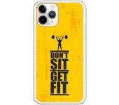 Funda compatible con iPhone 11 Pro - Be Unique Funda Gel get fit