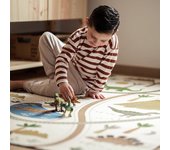 Alfombra infantil para interior y exterior LITTLE JURASIC