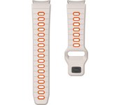 Silicone Fitness Watch Band Fit for Samsung Galaxy Watch 7 40mm Breathable Orange Strap for Samsung Galaxy Watch 6 40mm 44mm