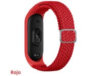 Bracelet for Mi band 7 Strap Elastic adjustable Nylon Braided Miband4 miband 5 correa Wristband xiaomi Mi band 3 5 4 6 strap