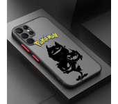 P-Pokémon Art Cartoon For Samsung Galaxy S24 S23 S22 S21 S20 Ultra Plus FE Note 20 5G Frosted Translucent Phone Case