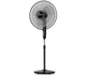 Taurus - Ventilador de pie Bergen 16CR. Color Negro. Material producto Plástico. Potencia 45 W. Longitud del cable 150 cm