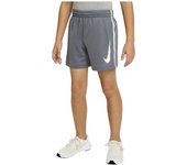 Short Nike Dri-Fit Multi+ Para Niño En Color Gris