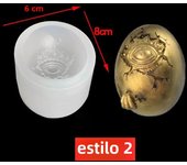 3 Styles Mirror Sleepy Dragon Dinosaur Sea Dragon Egg Silicone Mold for Resin Crafts DIY Epoxy Resin Molds Silicone Decoration