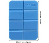 Picnic Camping Mat Beach Moisture-Proof Foldable XPE Cushion Hiking Portable Small Mats Egg Trough Waterproof Pad