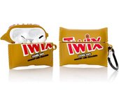 Dibujos Animados Compatible con Airpods pro- Funda de Silicona Suave Completa y Diseño Divertido [Serie de Galletas de Chocolate]