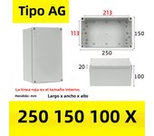 AG Type Waterproof DIY Housing Instrument Case ABS Plastic Project Box Storage Case Enclosure Boxes Electronic Supplies