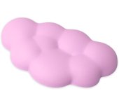 Ratón ergonómico con diseño de espuma viscoelástico en forma de pecho, soporte para muñeca