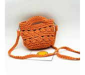 Bolso de hombro Hecho A Mano para Mujer, Bolso de hombro tejido a mano, bolsos Casuales